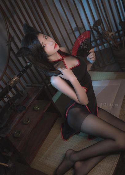 蓝色项圈